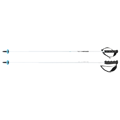 Превью Горнолыжные палки Палки горнолыжные HEAD Worldcup Rebels Carbon White/Black/Speed Blue (381204)